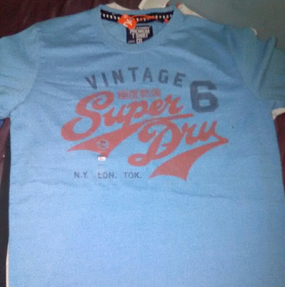 Superdry men's tee shirt choose style  New